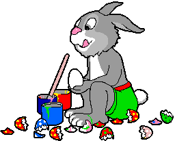 Resultado de imagen de gifs animados conejo de pascua