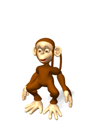 mono animado