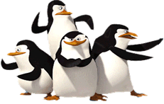 Pinguinos de Madagascar
