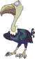 Buitre animado