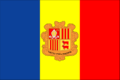 Bandera Andorra Animada