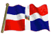 Gif de Bandera de la republica dominicana