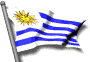 Bandera Animada de Uruguay