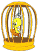 Piolin en la jaula