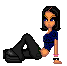 Dolls sentada