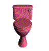 Gif de lavabo rosa
