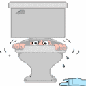 Gif de lavabo sorpresa