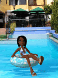 Gif de piscina