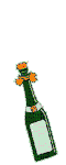 botella de champagne
