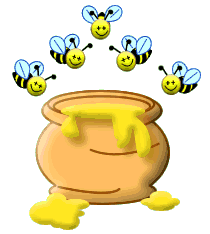 Miel con abejas