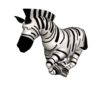 cebra corriendo