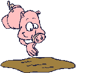 cerdito al barro