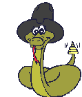 serpiente animada