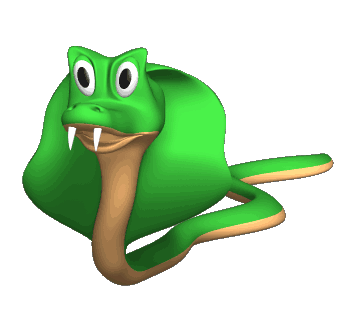 serpiente animada