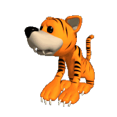 animacion de tigre