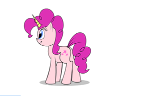 unicornio rosa