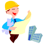 Gif trabajador de arquitectura