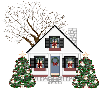 Gif de casa en navidad