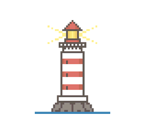 Gif de faro barcos