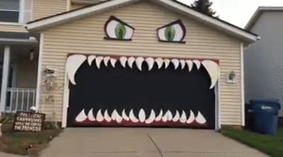 Gif de garaje de casa