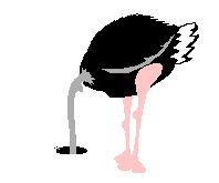Avestruz animada