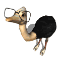 Avestruz Animada