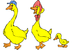 Animacion de patitos