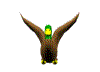 Gif de pato volando