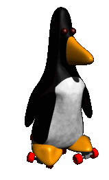 Gifs de Pingüino patinador