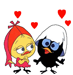 pollitos enamorados