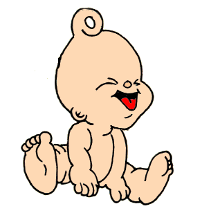 Gif de bebe contento