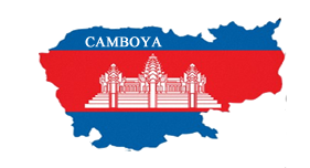 bandera Camboya