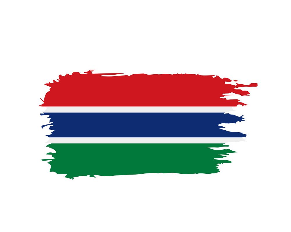 Flag Gambia