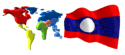 Bandera laos