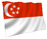 bandera Singapur