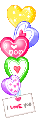 Gif de globos de amor