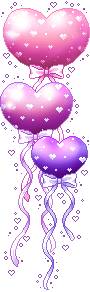 Gifs de globos corazones