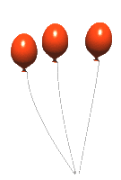 Gifs de globos lilas
