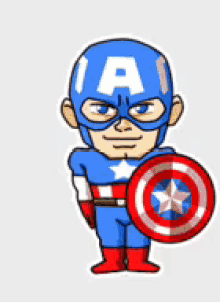 Capitan america animado