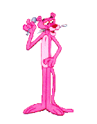 Imagen animada la pantera rosa
