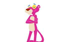 Gif de pantera rosa