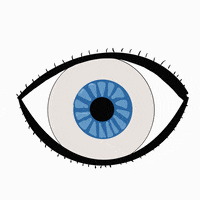 Gif de ojo azul