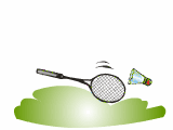 Gif de badminton
