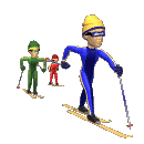 gif esqui
