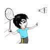 Gifs de badminton