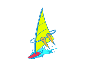 animacion windsurf