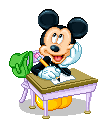 Gif raton mickey