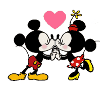 Mickey mouse y minnie