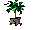 Gif de planta de dinero