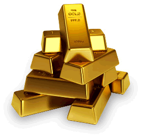 Gif de lingotes de oro